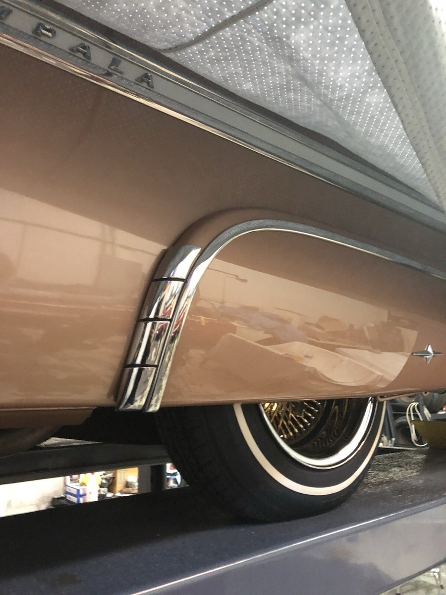 Cruiser Skirt RUBBER SEALS Impala Foxcraft Turnpike Skirts 1958