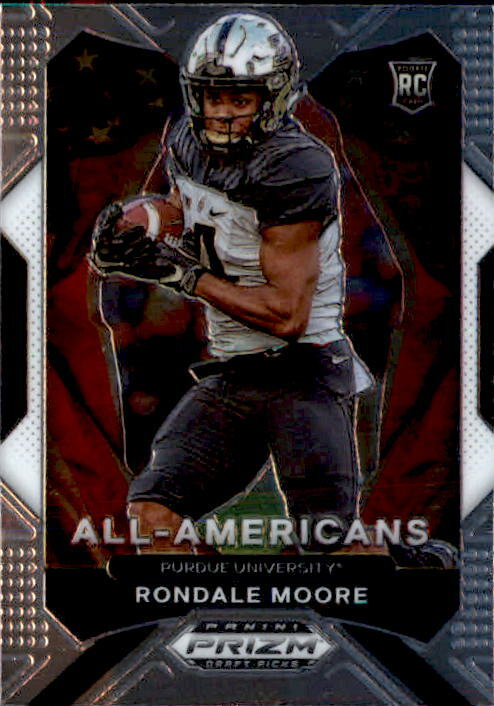Rondale Moore 2021 Panini Prizm Draft Picks All American Rookie Card #187