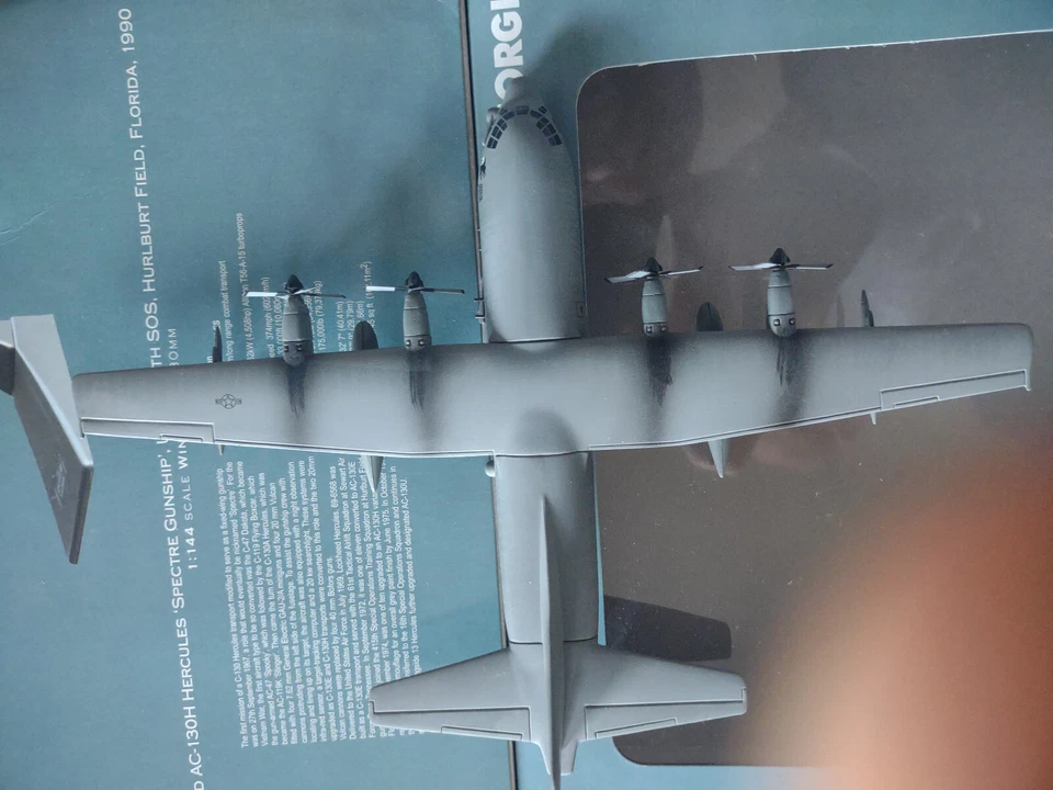 Die-cast Hercules AC-130H Spectre Aircraft (Corgi AA31306) - Immagine 3 di 4