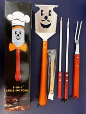 5 in 1 BBQ Tool Set Multifunctional Barbecue Cutlery