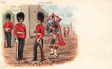 Pre WW1  SCOTS GUARDS Reg  F. O'Beirne  Military Litho postcard