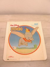 Dumbo 1941 Walt Disney RCA SelectaVision 1982 Animation Friendship Adventure