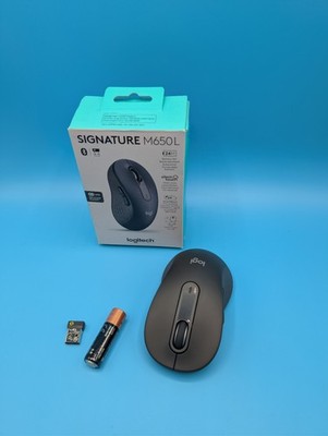Logitech Signature M650L Kabellos für große Hände Leise Klicks Bluetooth B-Ware 