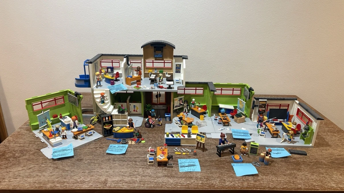Playmobil Vintage #3522 – Classe D'école – Collector 1984 – Complet