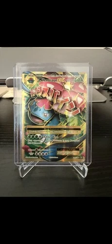 M Venusaur EX Full Art Holo Card Evolutions Mega Series 100/108