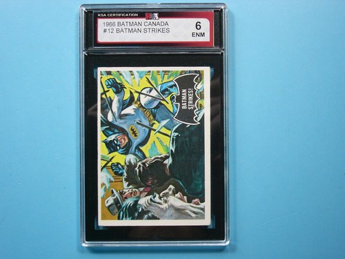 1966 OPC Batman Black Bat #12 Batman Strikes — KSA 6