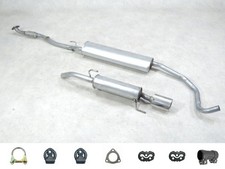 KLARIUS Auspuff Set Neu für Opel Adam 1.4 Endtopf Mitteltopf inkl. Anbauteile