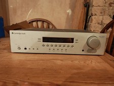 Cambridge audio Azur 340R in Silver 5.1 AV Receiver home cinema Remote.Amplifier
