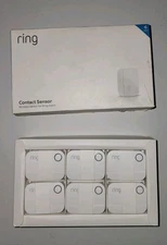 Ring Alarm Contact Sensor 6-Pack  Wireless Sensor for Ring Alarms Door or Window