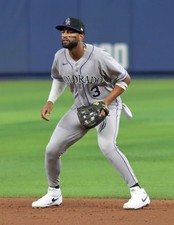 Willi Castro Glossy Photo - Colorado Rockies - Perfect for Autographs