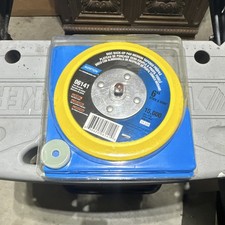 Norton 06141 6 in Disc Backup Pad Medium Density Stick & Sand Face Mounting