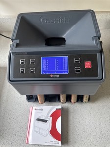 Cassida C300 Professional USD Coin Counter, Sorter & Wrapper