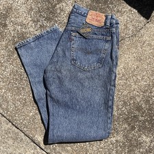 NWT Levis 501 Electric Wash Blue Jeans 1990 Made In USA Deadstock Vintage 30x30