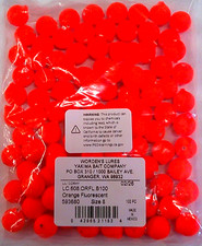 Worden's Lures Yakima Bait LIL Corky Corkies Float Steelhead Trout 608ORFL 100pk