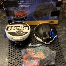 Hella 500 Series Off-road Driving Lamp Kit Clear 6 New N Box Old Stock Hella 500 Series Off-road Driving Lamp Kit Clear 6 New N Box Old Stock