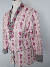 Leichte Damen Steppjacke Tulpenmuster Baumwolle von Gudrun Sjöden Gr. XL