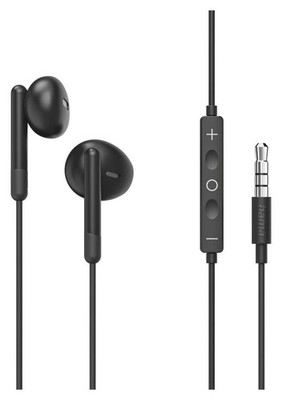 Hama 221800 Noble In-Ear Kopfhörer Kabelgebunden  Schwarz