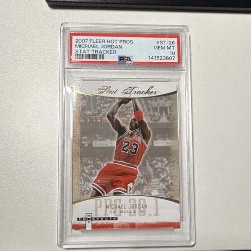 2007 Fleer Jordan PSA 10