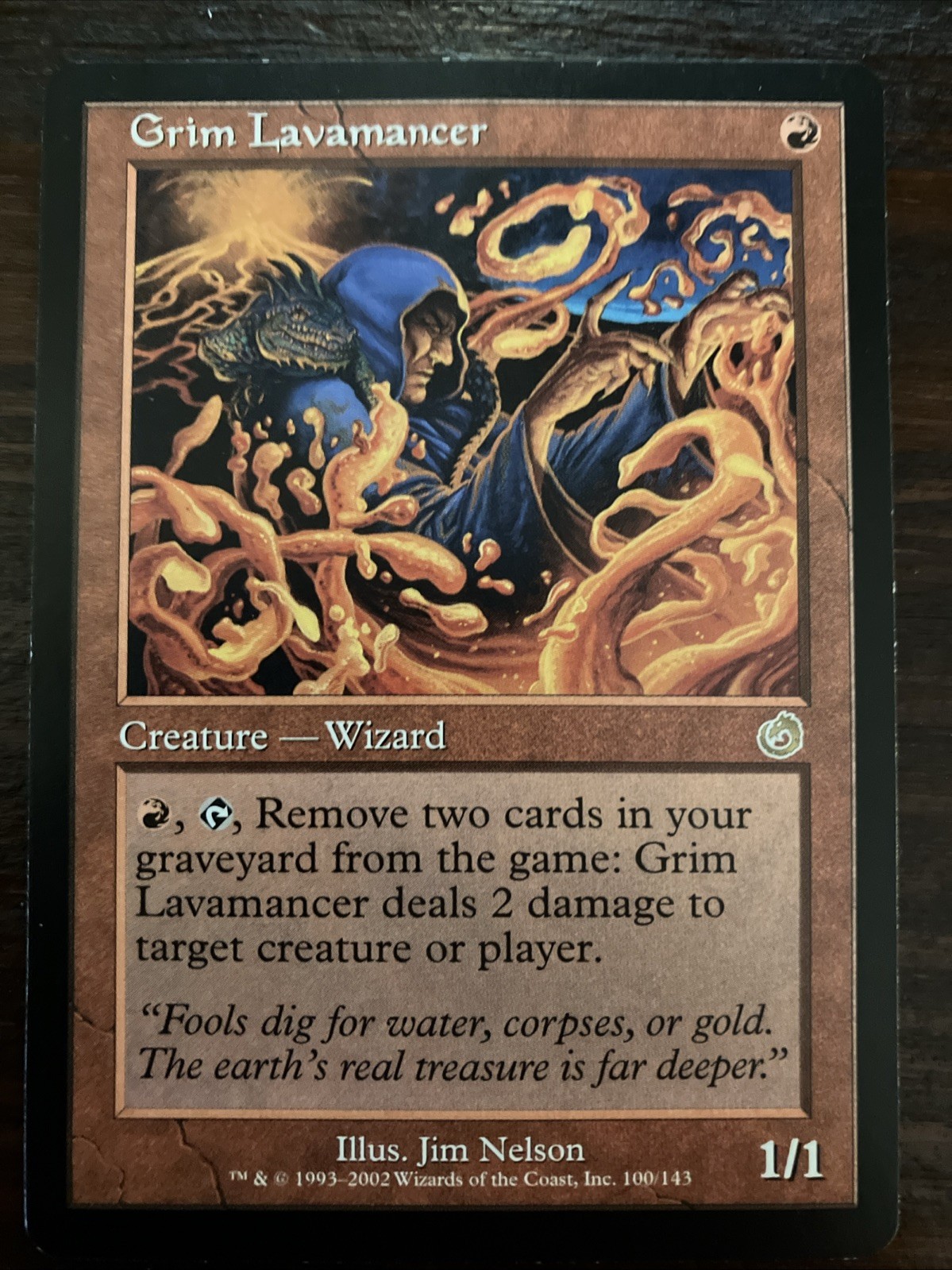 Grim Lavamancer Torment 1x NM MTG Magic: The Gathering
