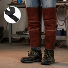 Cowhide Metalworking Spats Anti-Scald Safety Equipment Ember Proof for Welders