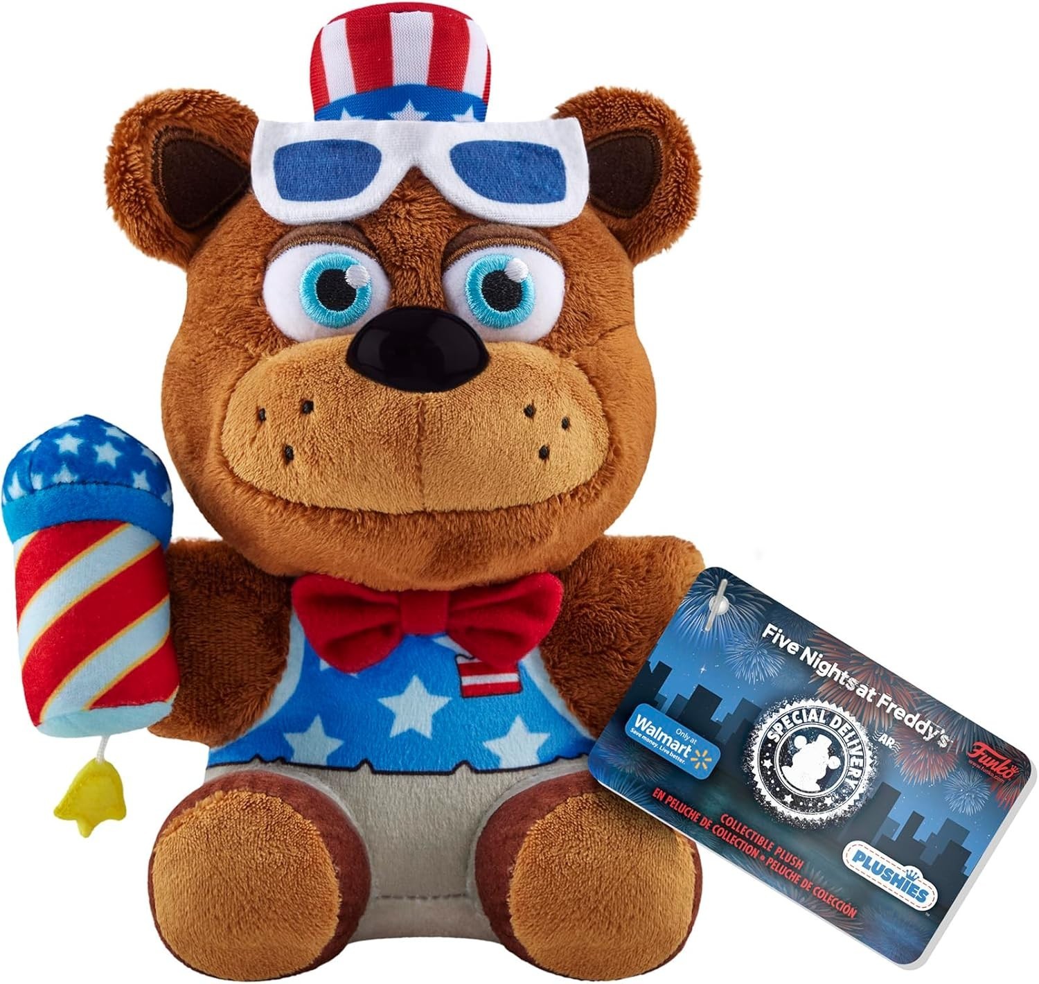 Funko Plush: Five Nights At Freddy's - Firework Freddy Fazbear 7"" Soft Toy New