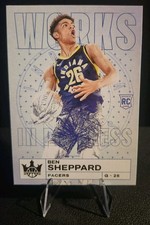 2023-24 Panini Court Kings Works in Progress - Ben Sheppard #24 (RC)
