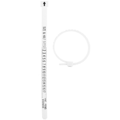  2 stücke Ring Gauge Multisizer Wirtschaftlich Finger Schmuck Sizer Gauge für