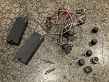 EMG 40P5 5-string Soap Bar Pickups and BQC Preamp, Excellent Condition