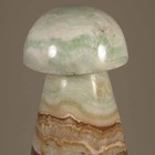 2.5" CARIBBEAN CALCITE MUSHROOM Carved Polished Standup Stone - Afghanistan — photo 6
