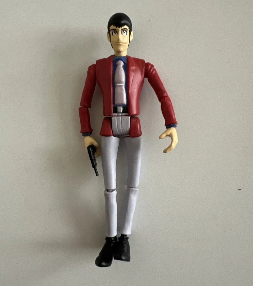 "Lupin La 3ª Figura Parte 1 Lupin La Tercera 3ª 4"" Altamente Posable" Foto 4 de 4