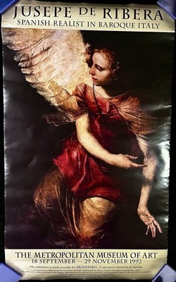 Jusepe De Ribera 1992 Exhibition Poster, The Metropolitan Museum of Art
