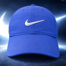Nike Legacy 91 Dri-FIT Blue Adjustable Baseball Cap Swoosh Logo Hat