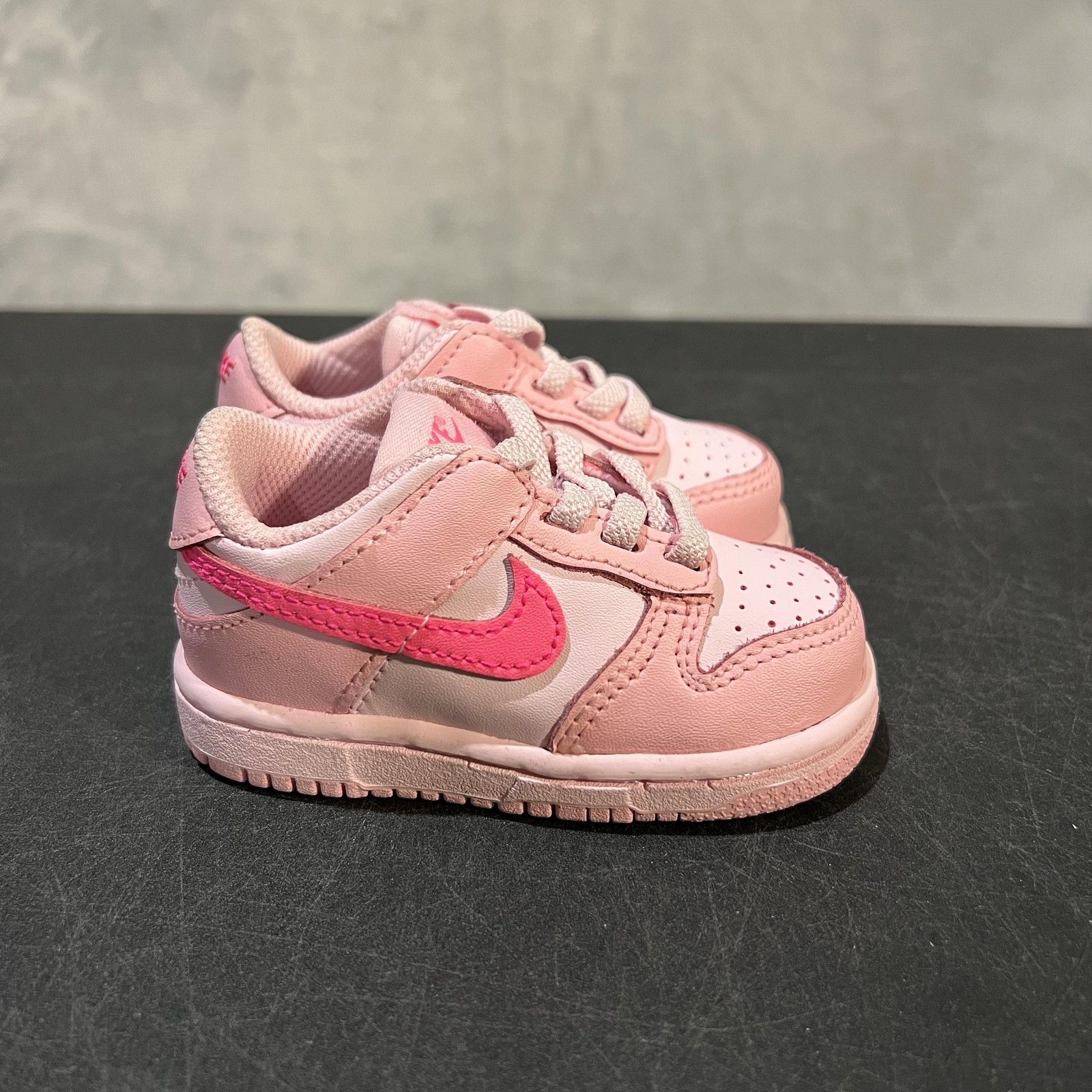 Toddler Size 4c Pink Leather Swoosh Casual Skate Dh9761-600