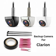 Telecamera di backup vista posteriore per CLARION VZ-309 VZ309 nero argento bianco kit