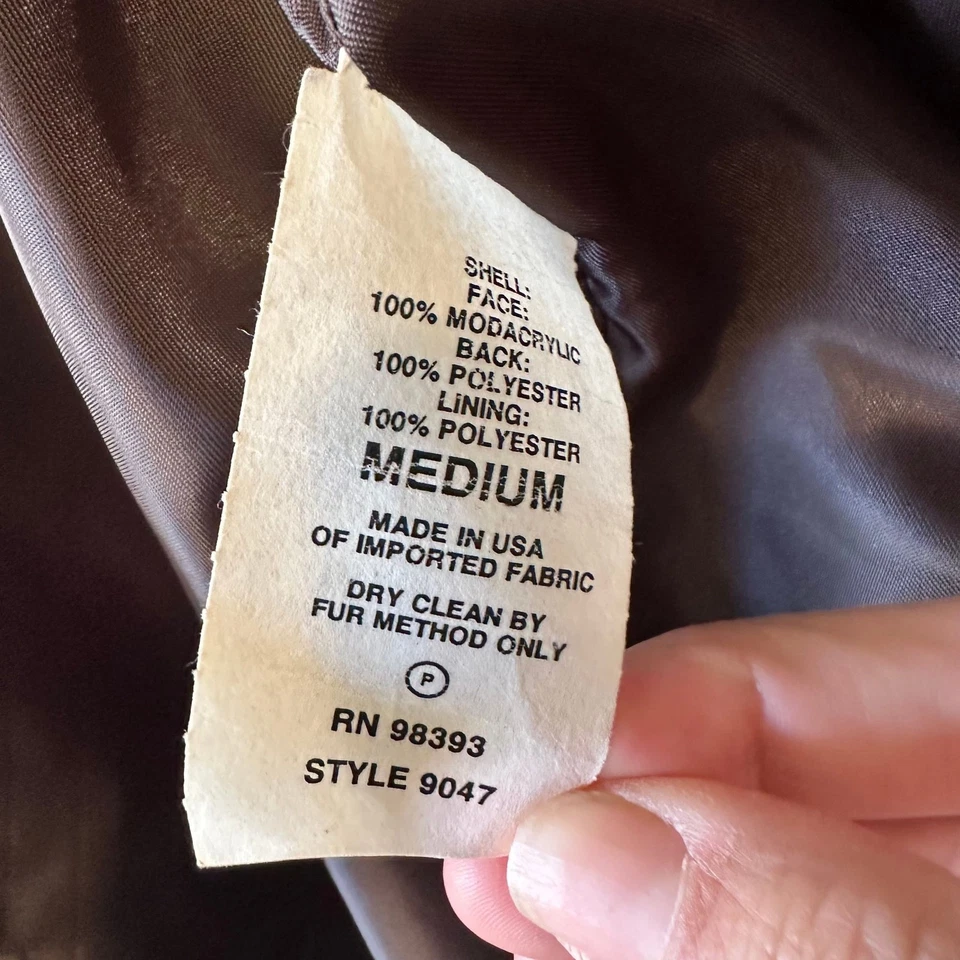 Abrigo Terry Lewis Classic Luxuries piel sintética leopardo - talla mediana Foto 4 de 4