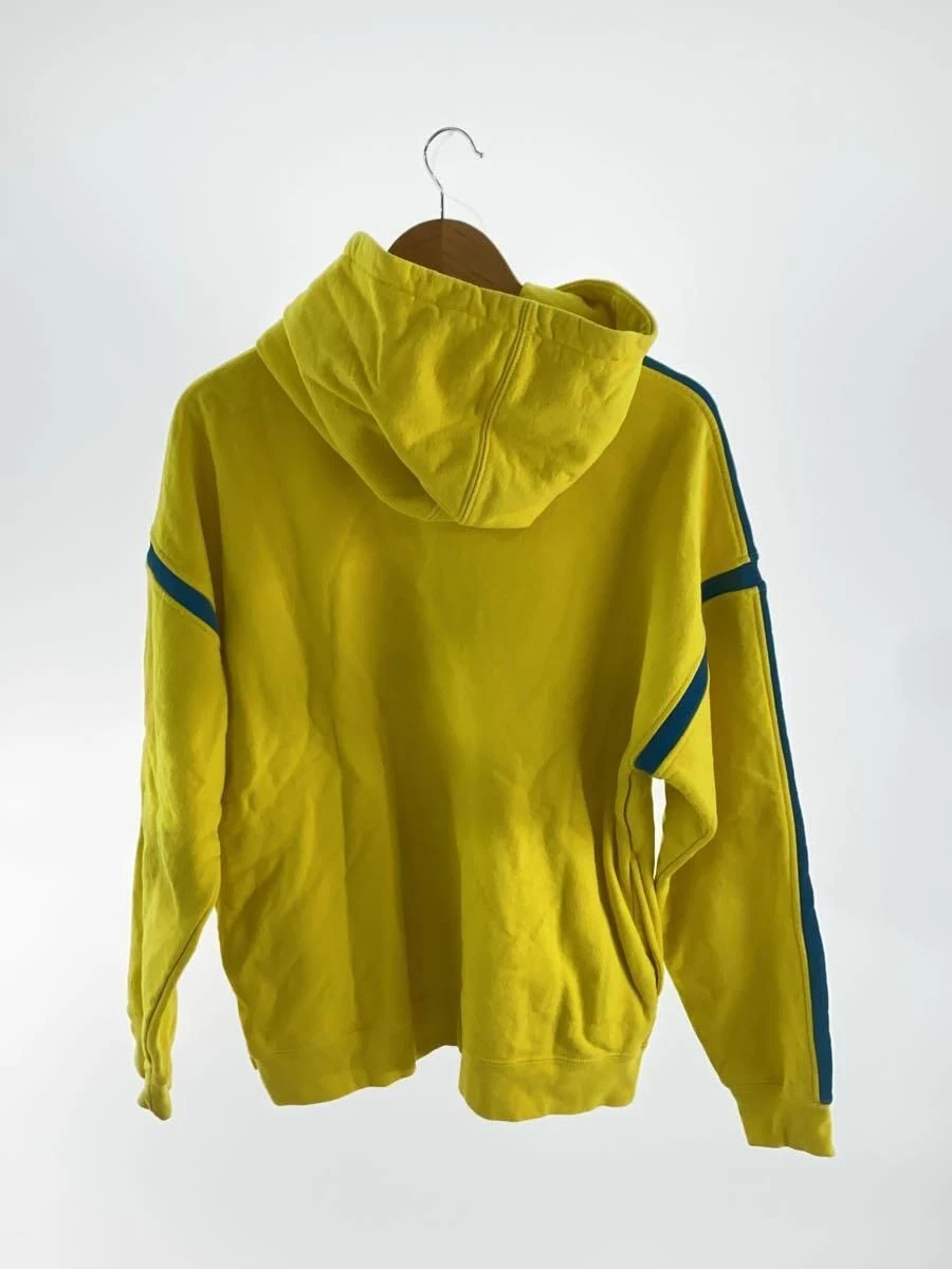 Felpa Supreme con cappuccio M cotone giallo tinta unita riscaldante usata