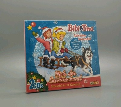 Bibi&Tina: Adventskalender Hörspiel in 24 Kapiteln - Nick der Schlittenhund- Neu