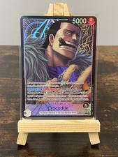 Crocodile Alternate Art Leader  OP14-079 One Piece The Azure Sea's Seven Alt Art