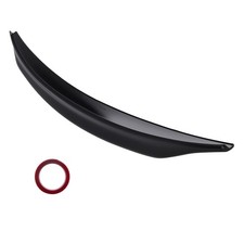 Black Abs Trunk Wing Spoiler For Mitsubishi Lancer Ex Evo 10 Ralliart 2008-2016
