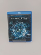 Prometheus 2012 4-Disc Collector s Edition Blu-ray 3D Blu-ray DVD VG