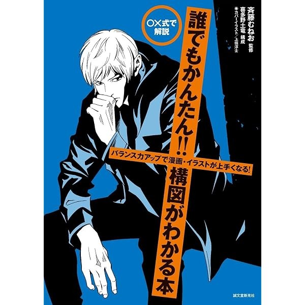 How to draw Easy Composition Guide Muneo Saito Manga Anime Art Technique Jap FS