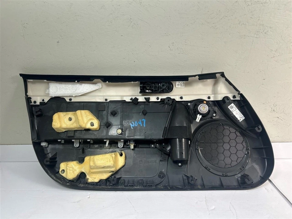 2012 Mazda MX-5 Miata Passenger Interior Door Panel Black OEM - Image 4 of 4