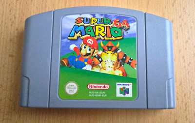 Nintendo Super Mario 64 - Nintendo 64 PAL (1996) Modul - Plattform - Spiel