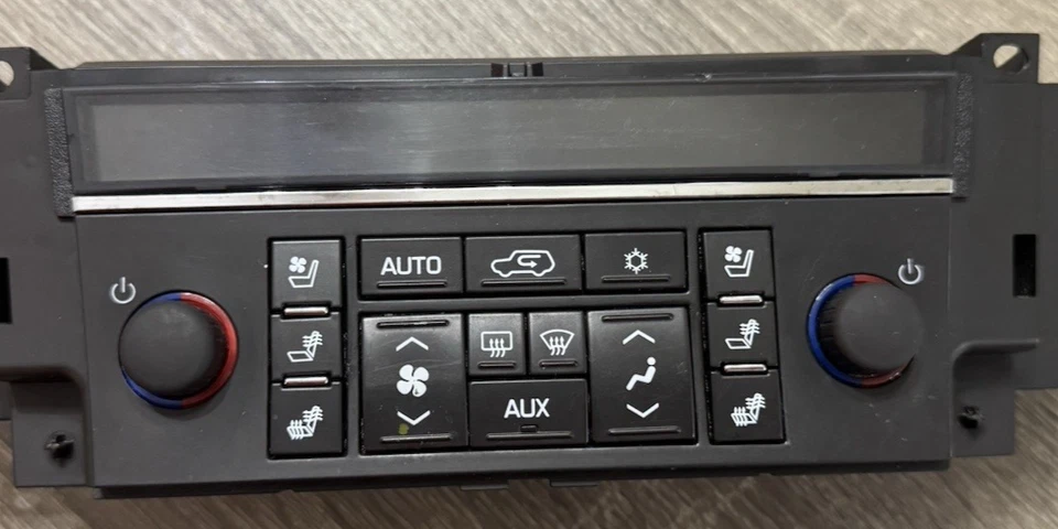 2007-2009 Cadillac Escalade aquecedor CA temperatura unidade de controle climático módulo 25809868 - Imagem 2 de 4