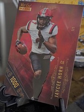 🚨 1/1 1000 STRIPE RED 2021 Wild Card MATTE -JAYCEE HORN RED 1000 STRIPE 1/1 📢 