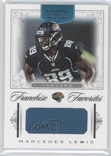 2012 National Treasures Franchise Favorites Materials 1/25 Marcedes Lewis 05ng