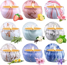 Scented Candles Gifts for Women, 2.5Oz Aromatherapy Candles for Home Scented, Lo