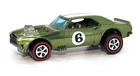 1970 Hot Wheels Redline Heavy Chevy Spectraflame Olive champagne interior NICE!