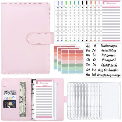 A6 Binder Budget Planner Deutsch Geld Organizer Budget Planer mit 12 Binder T...