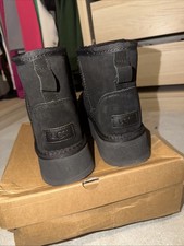 Women’s Ugg Boots Black Size 8.5 Uk Brand New In Box